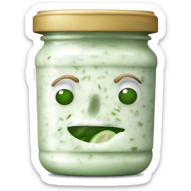 Greek Tzatziki sauce sticker