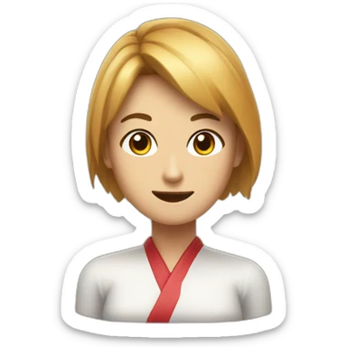 Chat déguisé en maki sticker