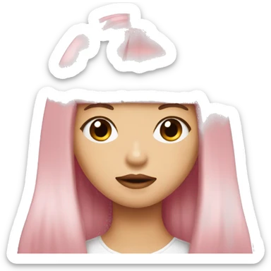 Jennie blackpink with bangs sticker