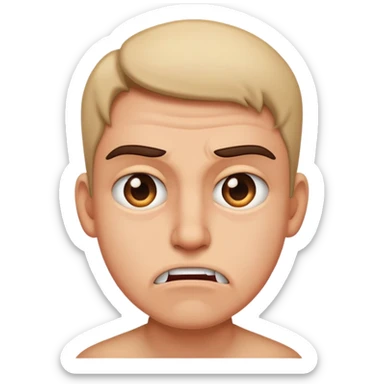 Disgusted at what you said sticker