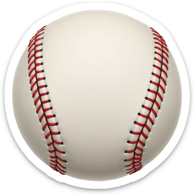 Baseball sticker