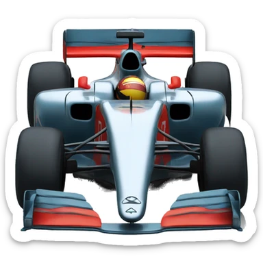 F1 car sticker