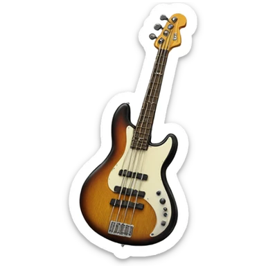 Bass sticker