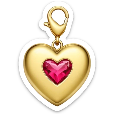 Juicy Couture charm sticker