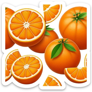tangerine sticker