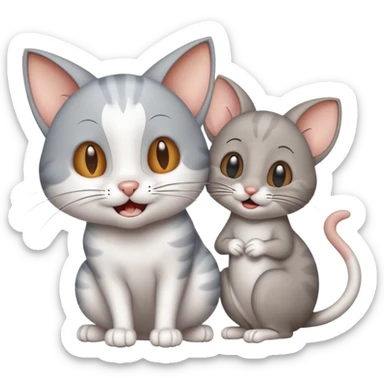 Tom and jerry sticker