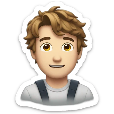 Mr Beast qui dessine sticker