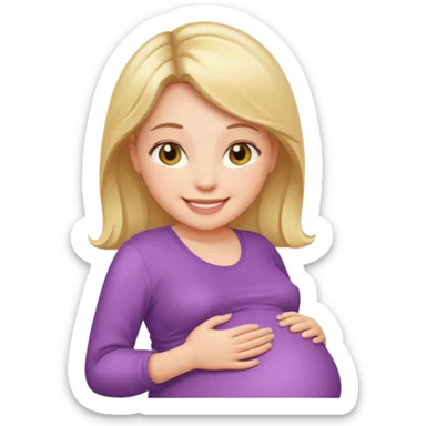 Pregnancy sticker
