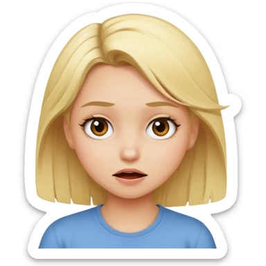 girl breaking the rules sticker