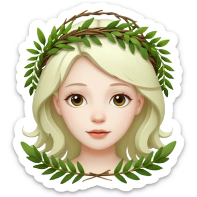 Herbal witch sticker