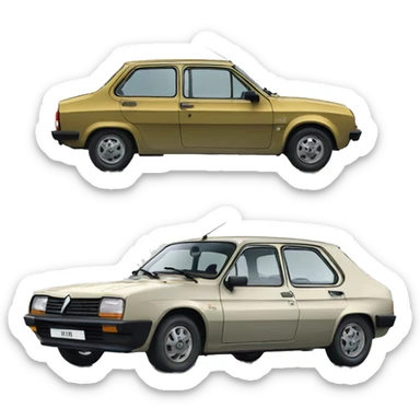 Renault 12 dacia sticker