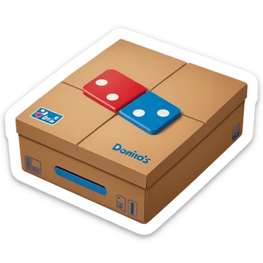 domino's pizza box emoji sticker