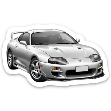 Toyota Supra mk4  sticker