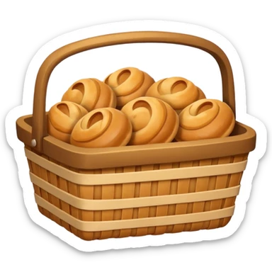 Bakery Basket sticker