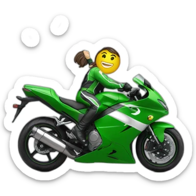 multiple people on multiple supersport motorcycles holding pakistan flag sticker