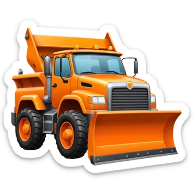 snow plow sticker