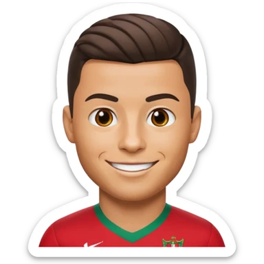Creat me a cr7 emoji sticker