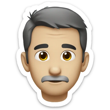 raton triste sticker