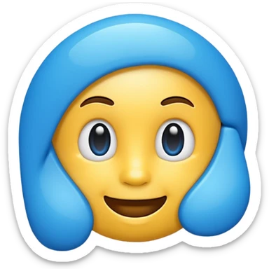 3D bluetooth emoji  sticker