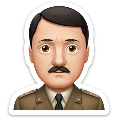 Adolph Hitler nazi sticker