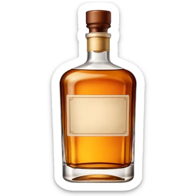 Training whiskey sticker