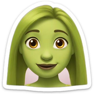 fiona-and-shrek sticker
