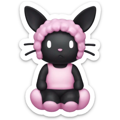 hello kitty kuromi  sticker