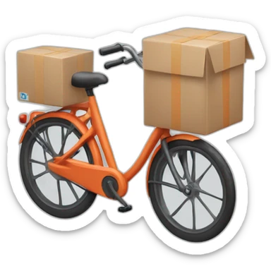 bike-parcel-delivery sticker