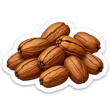 Walnut dates sticker