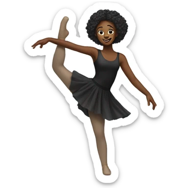 contemporary dance sticker