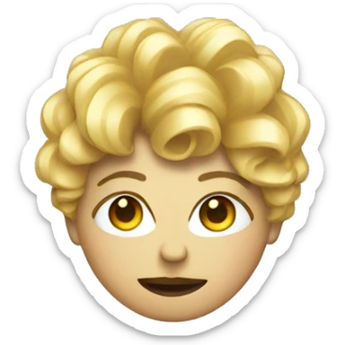 disco with bow sticker