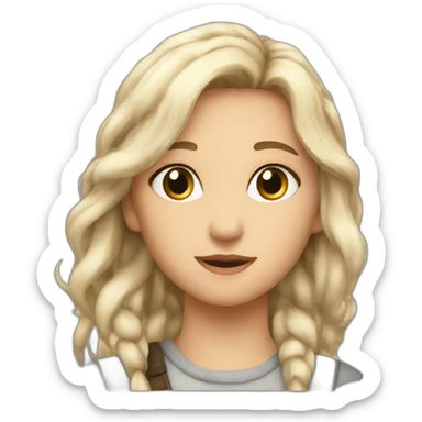 Catniss everdeen sticker