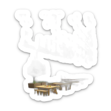 berlin outdoor office sticker