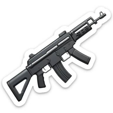 assault rifle sticker
