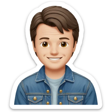 Steve Harrington from stranger things sticker