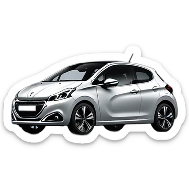 peugeot 208 gt line 2018 sticker
