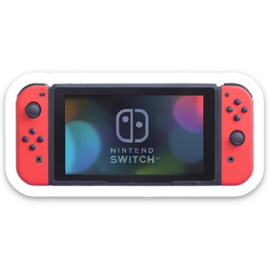 Nintendo Switch 2 gaming console sticker