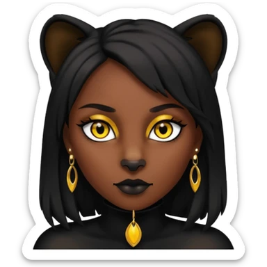 Mulher pantera sticker