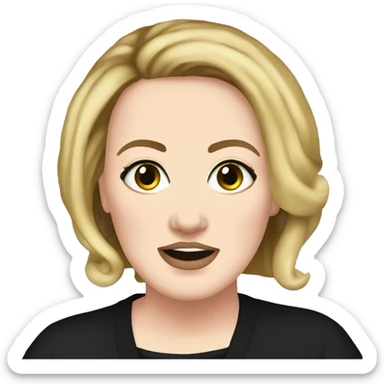 Adele sticker