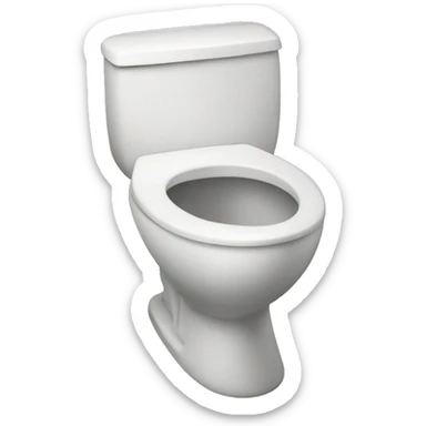 skibid i toilet sticker