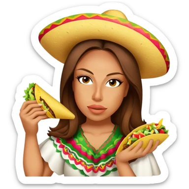 Taco Aficionado sticker