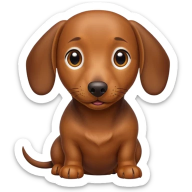 cane bassotto sticker