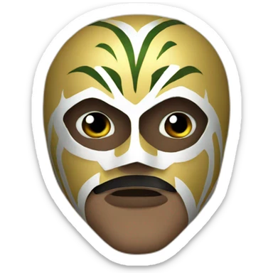 Luchador sticker