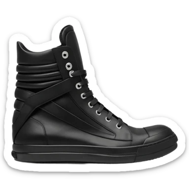 rick owens geobasket sticker