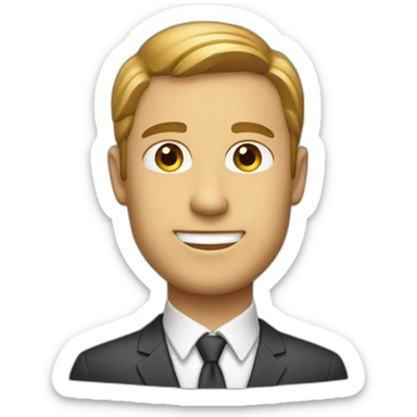 a real estate broker sticker