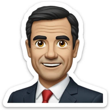 Pedro Sánchez president sticker