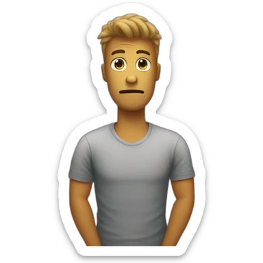 Don't hug me I'm scared sticker