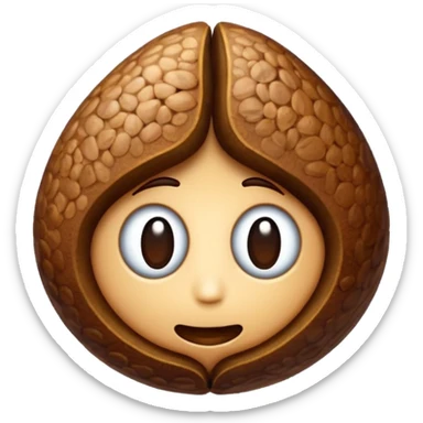 one piece of coffee seed sticker