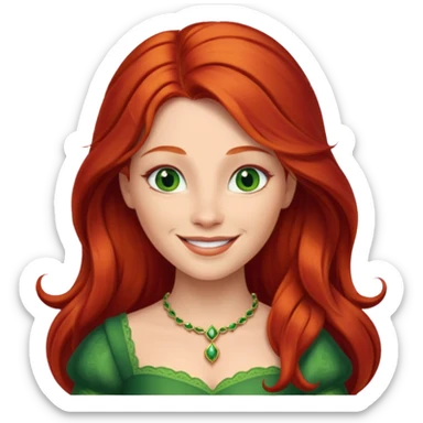 Princess Fiona as a human  sticker