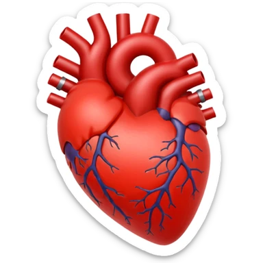 Laboratory heart sticker